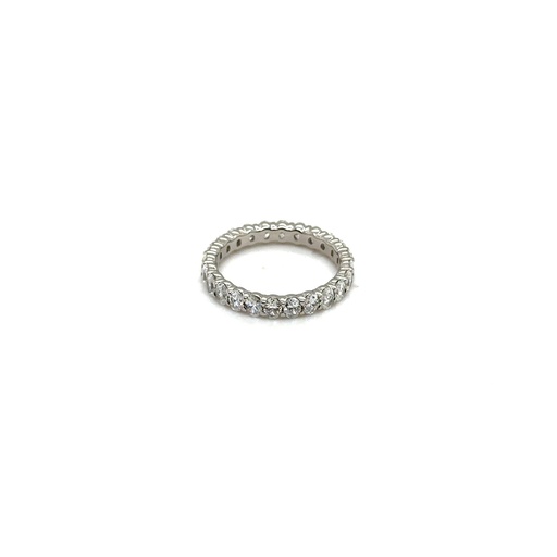 [B0.10OV-NSET-PT] Eternity Band With (25) Oval Diamonds Weighing 2.07cttw In Platinum