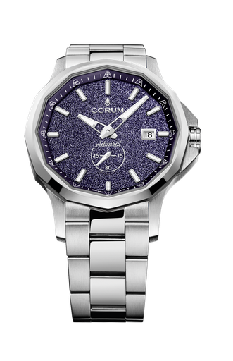 [A395/04550] Corum Montre Admiral Legend 42mm Blue Dial Automatic Watch With A Stainless Steel Band