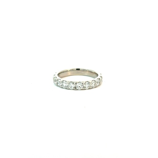[S14996] Platinum Eternity Band With (20) Round Diamonds Weighing 2.67cttw