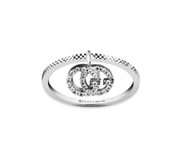 [YBC648596001013] Diamond Charm GG Ring 0.08cttw