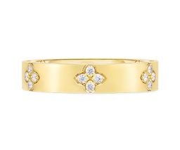 [8882970AY65X] 18Kt Yellow Gold Diamond Love In Verona Ring 0.15cttw